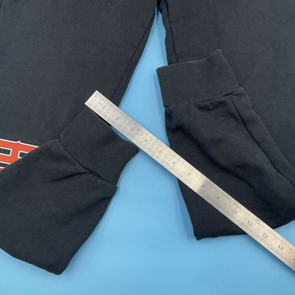 Hoodrich Men’s Black Drawstring Joggers Track Bottoms Small - Picture 7 of 9